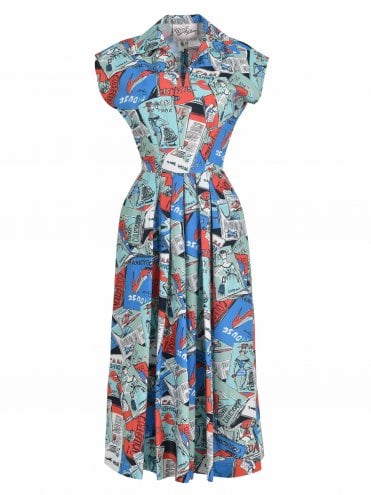 40s-1940s-50s-1950s-Vivien-of-Holloway-Best-Vintage-Reproduction-Swing-Rockabilly-Pinup-Day-Dress-Runaround-Sue-Cover_Girl_Blue