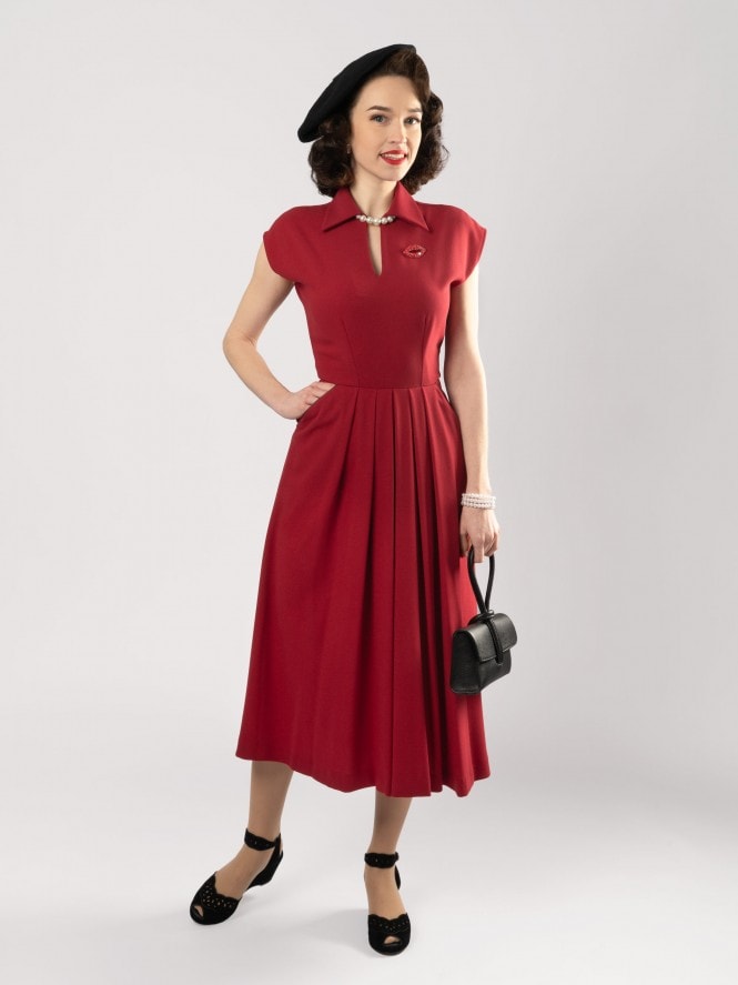 Runaround Sue Ruby Crepe