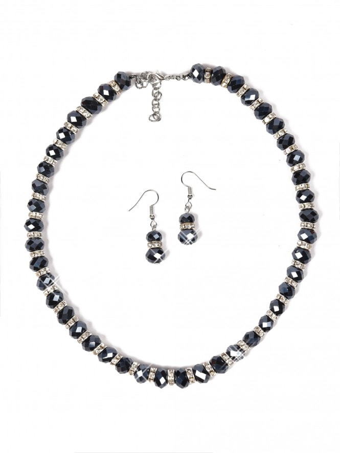 Sapphire Dream Necklace and Earring Set