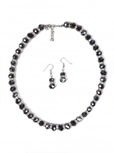 Sapphire Dream Necklace and Earring Set