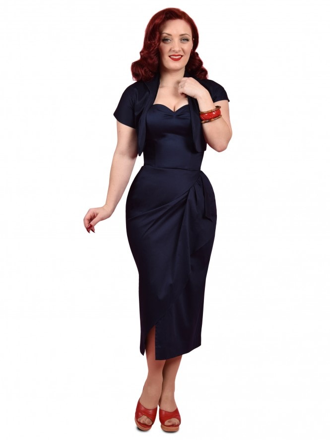 Sarong Sateen Navy
