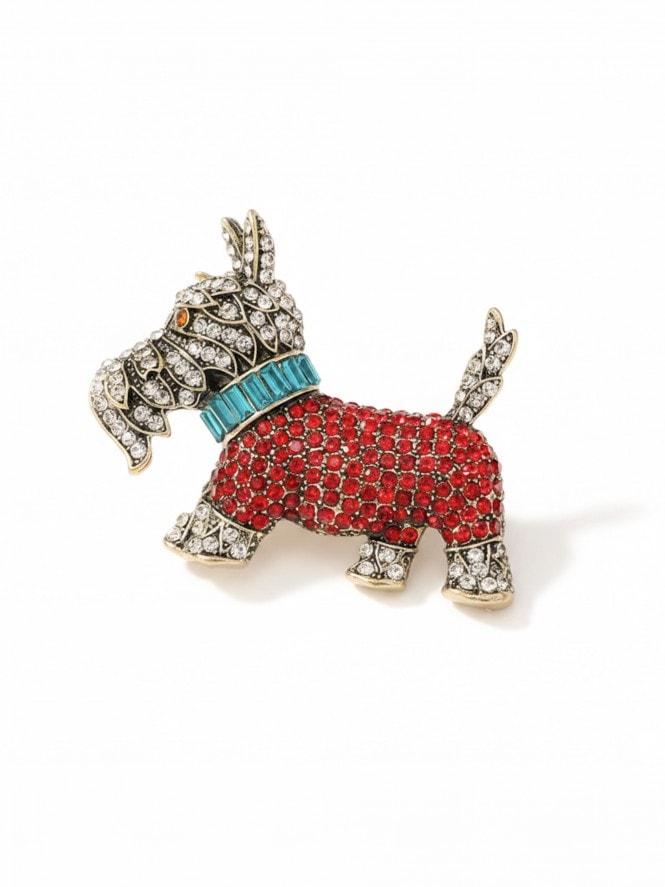 Scotty Dog Brooch