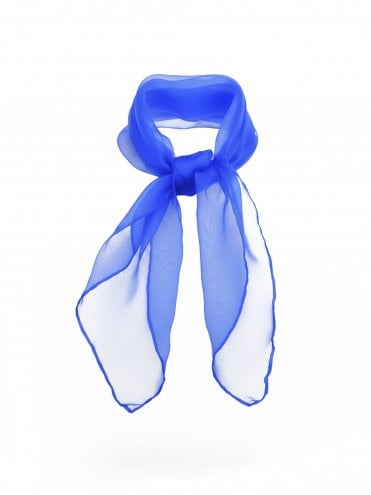 Sheer Scarf Blue