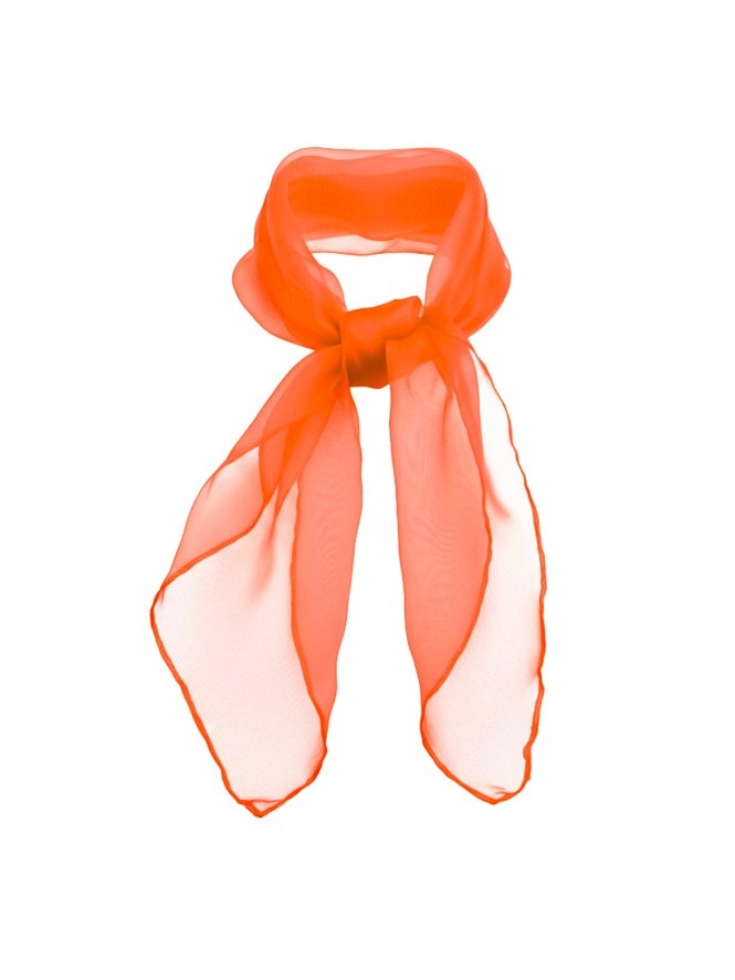 Sheer Scarf Orange