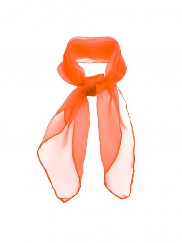 Sheer Scarf Orange