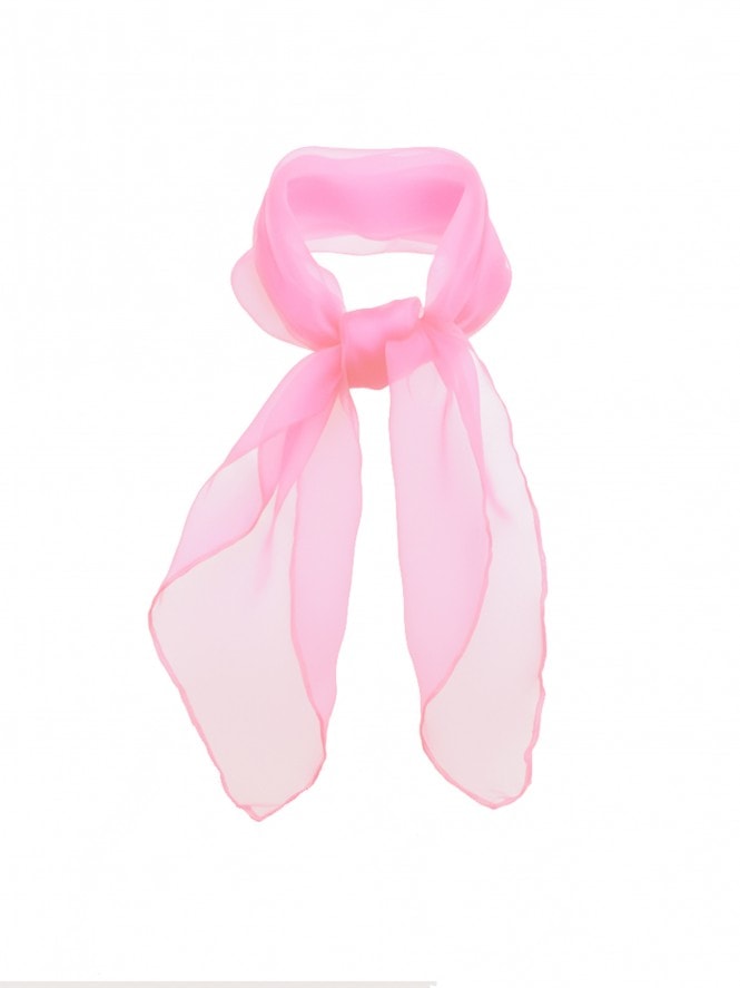 Sheer Scarf Pink