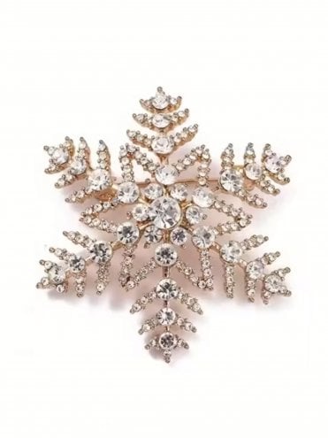 Shimmer Flake Brooch