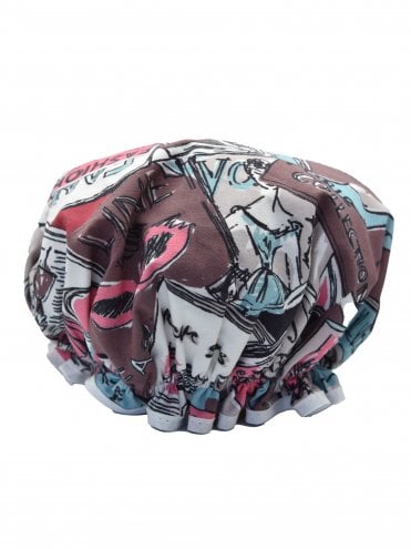 Shower Cap Cover Girl Pink