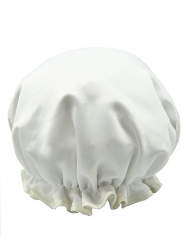 Shower Cap Duchess Satin Ivory