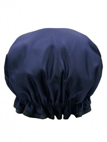 Shower Cap Duchess Satin Navy