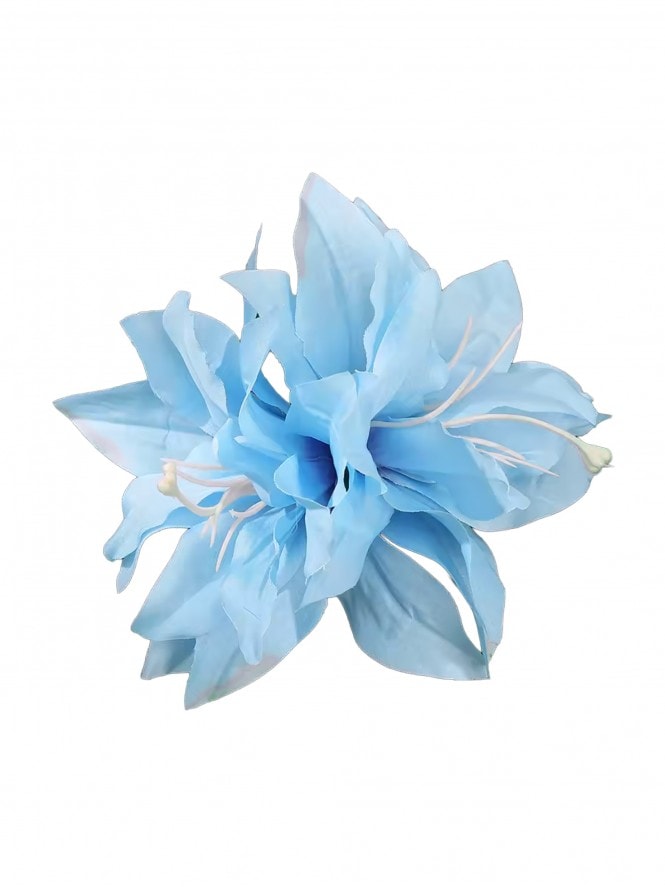 Sky Lilies Hair Clip