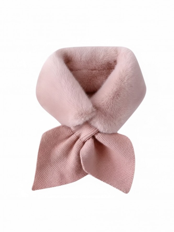 Snow Bunny Neck Wrap Pink