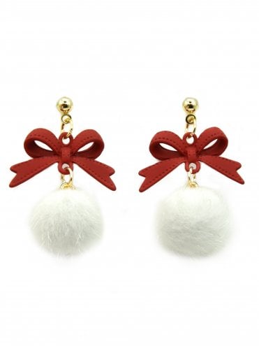 Snowball Earrings