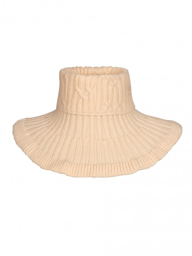 Soft Knit Neck Warmer Cream