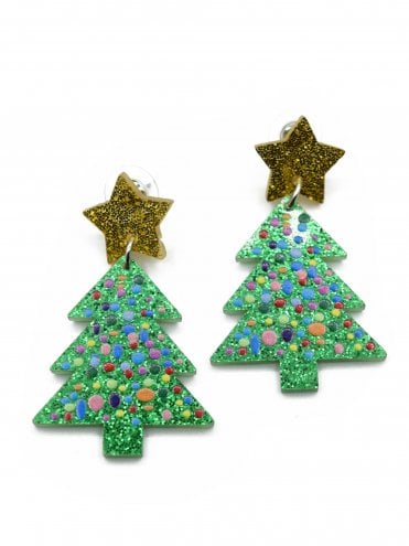 Sparkling Spruce Earrings