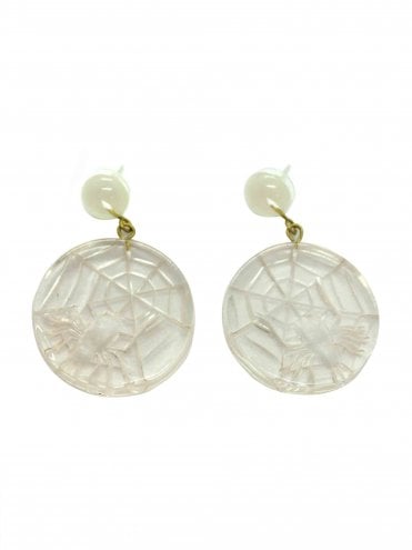Spider Web Earrings