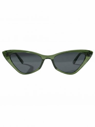Suzy Cat Eye Sunglasses Khaki