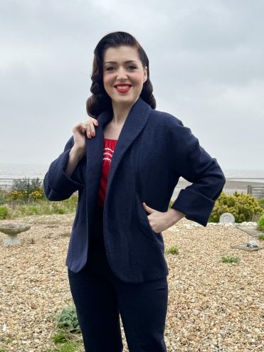 Swagger Jacket Navy