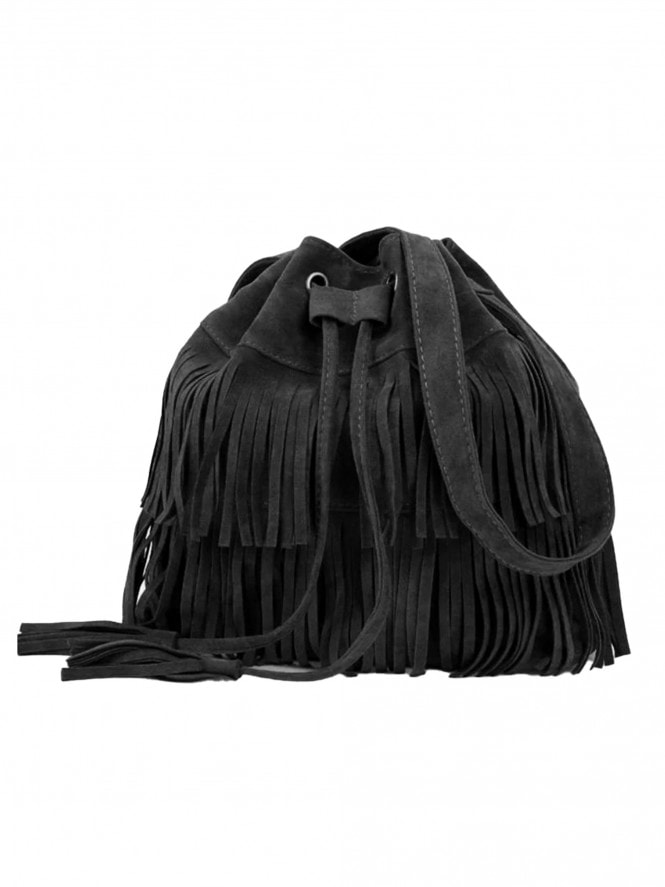 Tassel Western Handbag Black