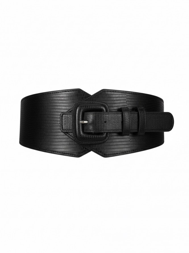 The Snake Belt Black