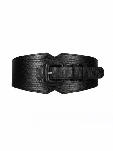 The Snake Belt Black
