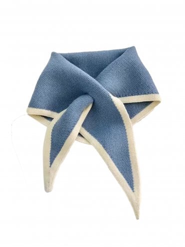 Triangle Scarf Blue