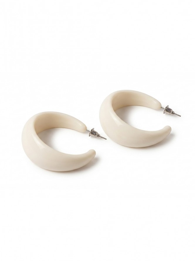 Vanilla Hoops Earrings