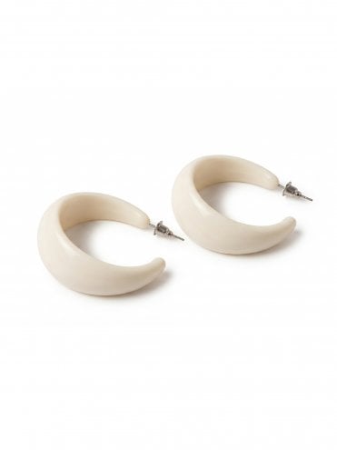 Vanilla Hoops Earrings