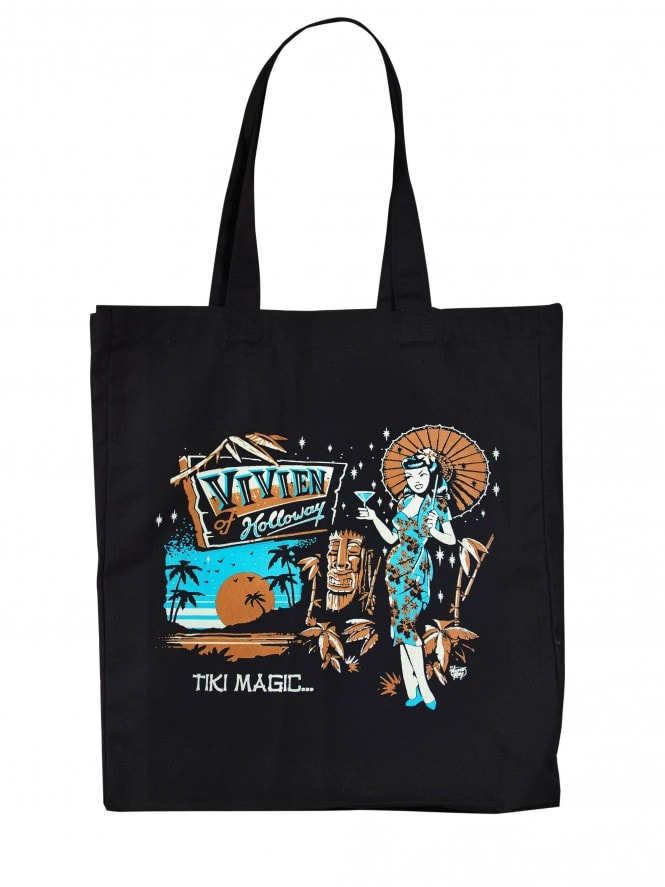  Gusset Tote Bag Tiki Magic