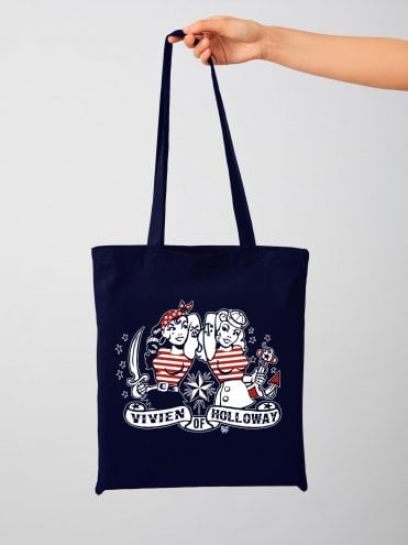 40s-1940s-50s-1950s-Vivien-of-Holloway-Best-Vintage-Reproduction-Tote-Bag-Rockabilly-Swing-Pinup-twin-sailor-vince-ray