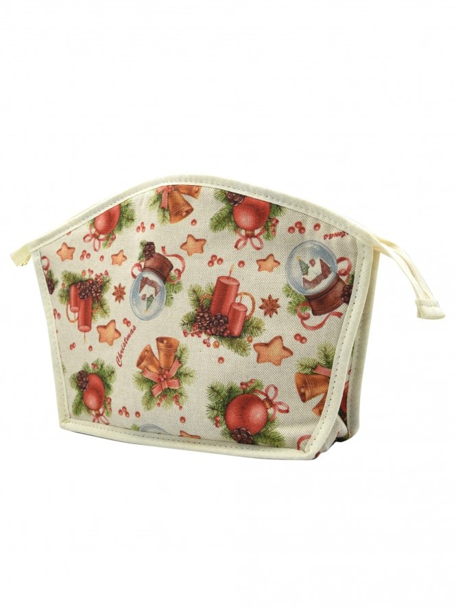 Washbag Christmas Bells Medium
