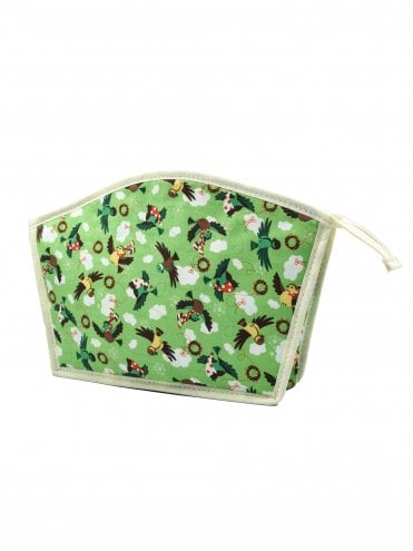 Washbag Christmas Birds Medium