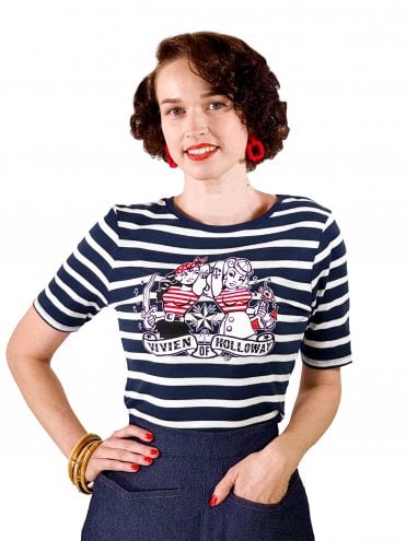 Women Twin Sailor T-Shirt