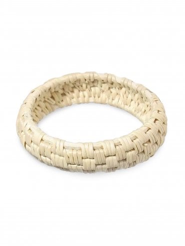Woven Bamboo Bangle Light