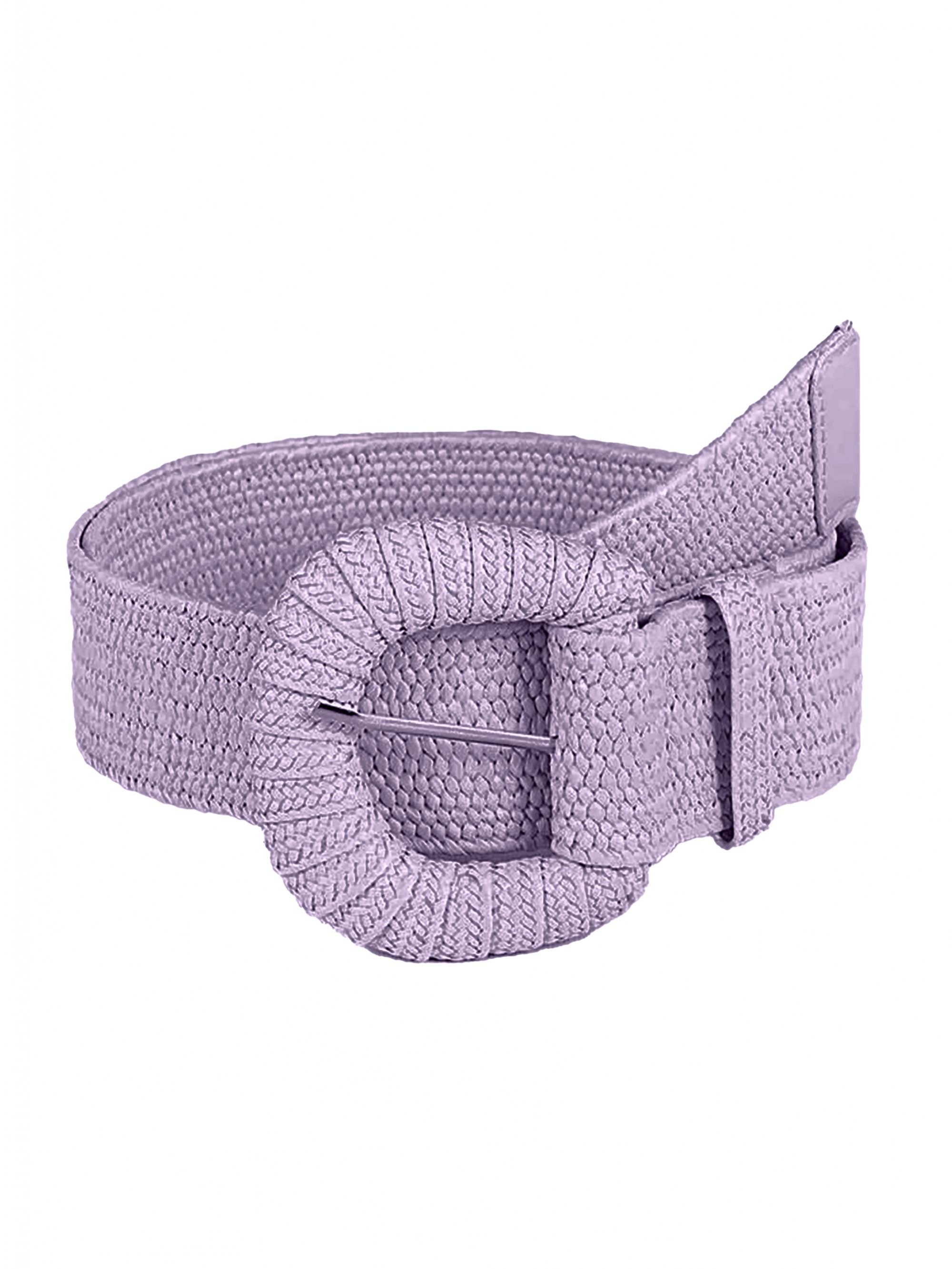 ISO Ecote Mauve Stretch Belt Premium Equestrian Belts – KMA Equestrian main image 3